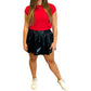 Belle Cher - Metallic Mini Skort