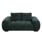 Ferrand Green Chenille Loveseat