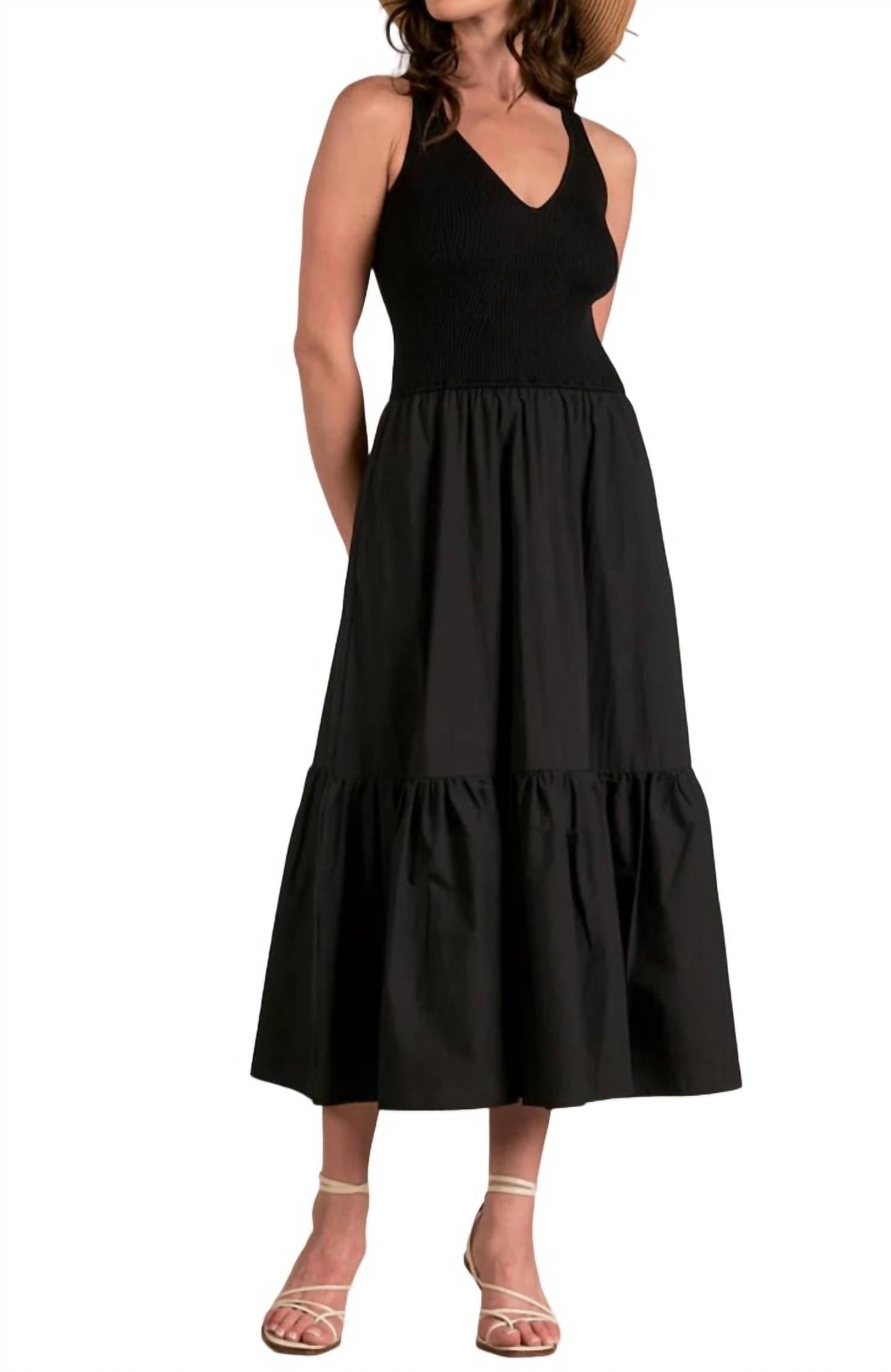 Elan - Mixed Media Dress