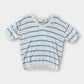 Mododoc - Stripe V-neck Sweater