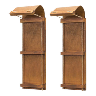 Vintage Toboggan Sled Ornament (Set of 2)