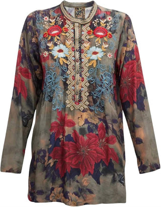 Johnny Was - Claret Nephele Tunic