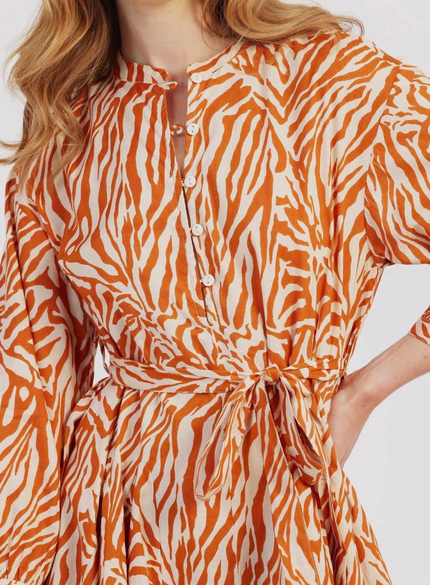 An'Ge - Stay True Tie Waist Dress