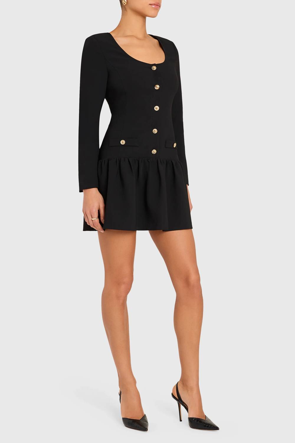 Amanda Uprichard - Fallon Long Sleeve Mini Dress