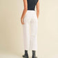 Just Black Denim - Slim Wide Leg Jeans