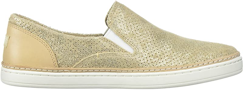 Ugg Women's Adley Perf Stardust Slip On Shoes Yellow Size 10 B(M) Us