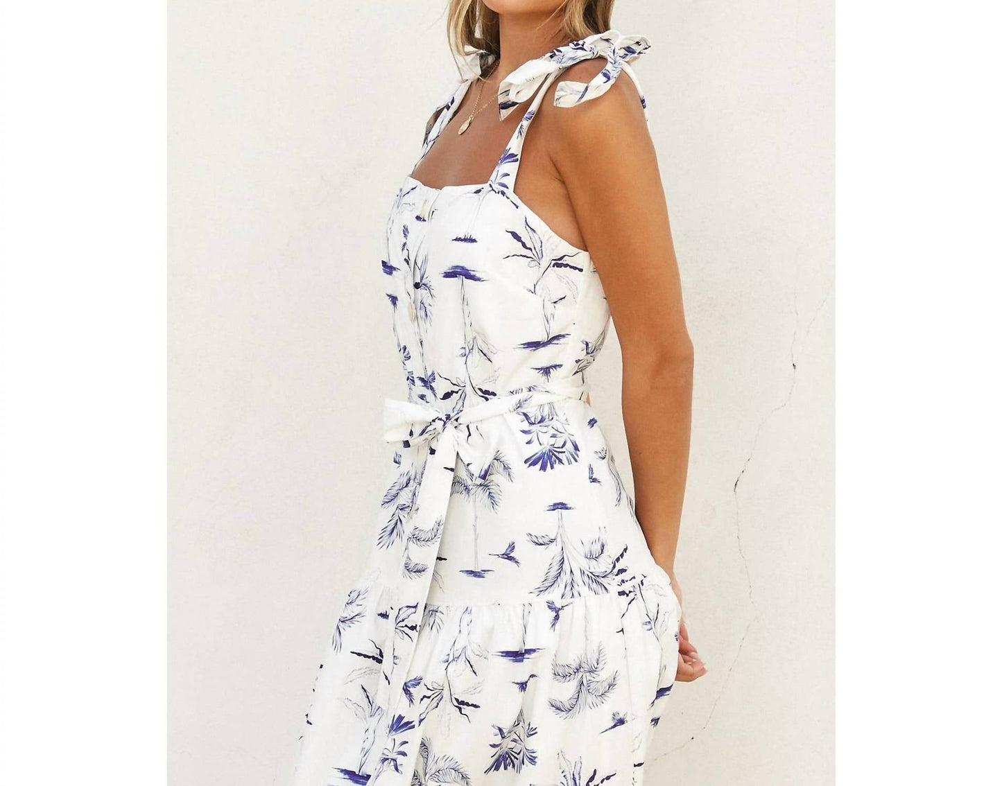 Dress Forum - Oceanica Button Down Midi Dress