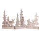 Winter Forest Scene Trifold Display 23.75"L