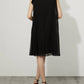 Joseph Ribkoff - Rosette Sleeveless Multi Pleat Dress
