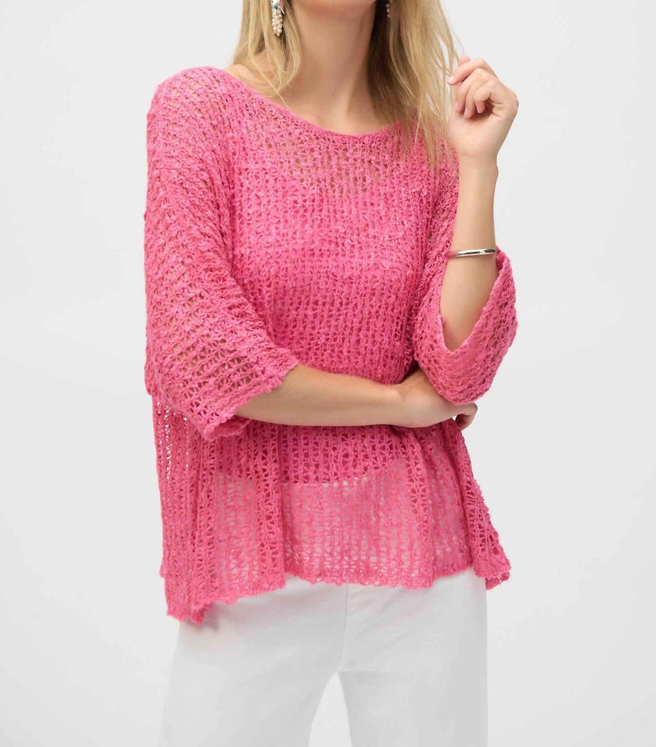 Joseph Ribkoff - Sweater Open Knit 2-piece Top