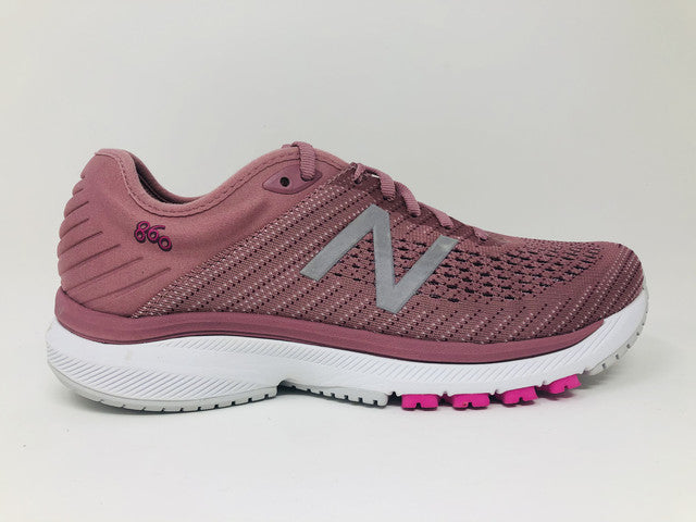 New Balance Women's 860 v10 Running Shoes Twilight Rose/Pink/Peony 6 B(M) US Pink