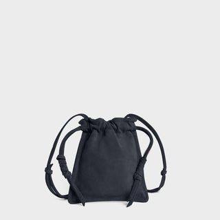 Lemiz - Women's Mini Bowie Drawstring Crossbody Bag