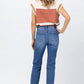 Judy Blue - Howdy High Waist Boyfriend Jeans With Stitched Seam Detail - Plus Size