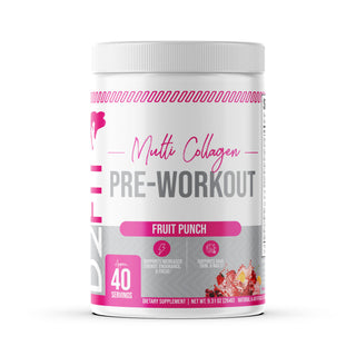 D2Fit (By Jessica Bass) Women’s Pre Workout Multi Collagen (2.5g) + Biotin (150mcg) - Supports Healthy Hair, Skin & Nails, Supports Increased Energy, Focus & Endurance