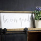 Paris Loft - Be Our Guest Wood Framed Wall Sign Plaque