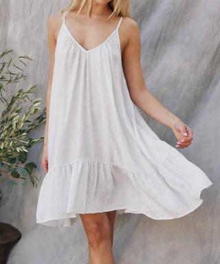 9Seed - St Tropez Ruffle Mini Dress