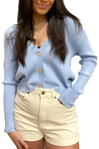 Buddylove - Lauren Button Up Sweater