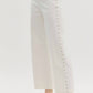 Entro - Stud Embellished High Waisted Pants