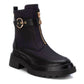 Xti - Women's Front Zip Biker Boots