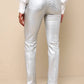Daze - Smarty Coated Slim Straight Pants