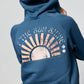 Spiritual Gangster - Sun Shine Raglan Zip Hoodie