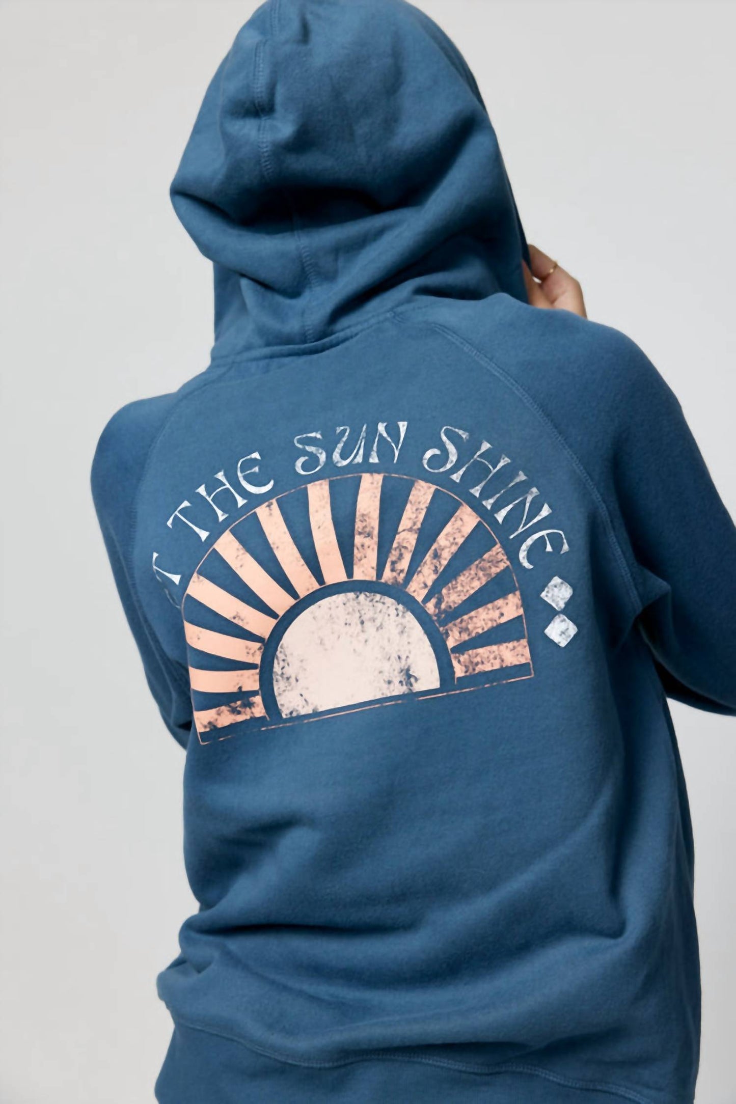 Spiritual Gangster - Sun Shine Raglan Zip Hoodie