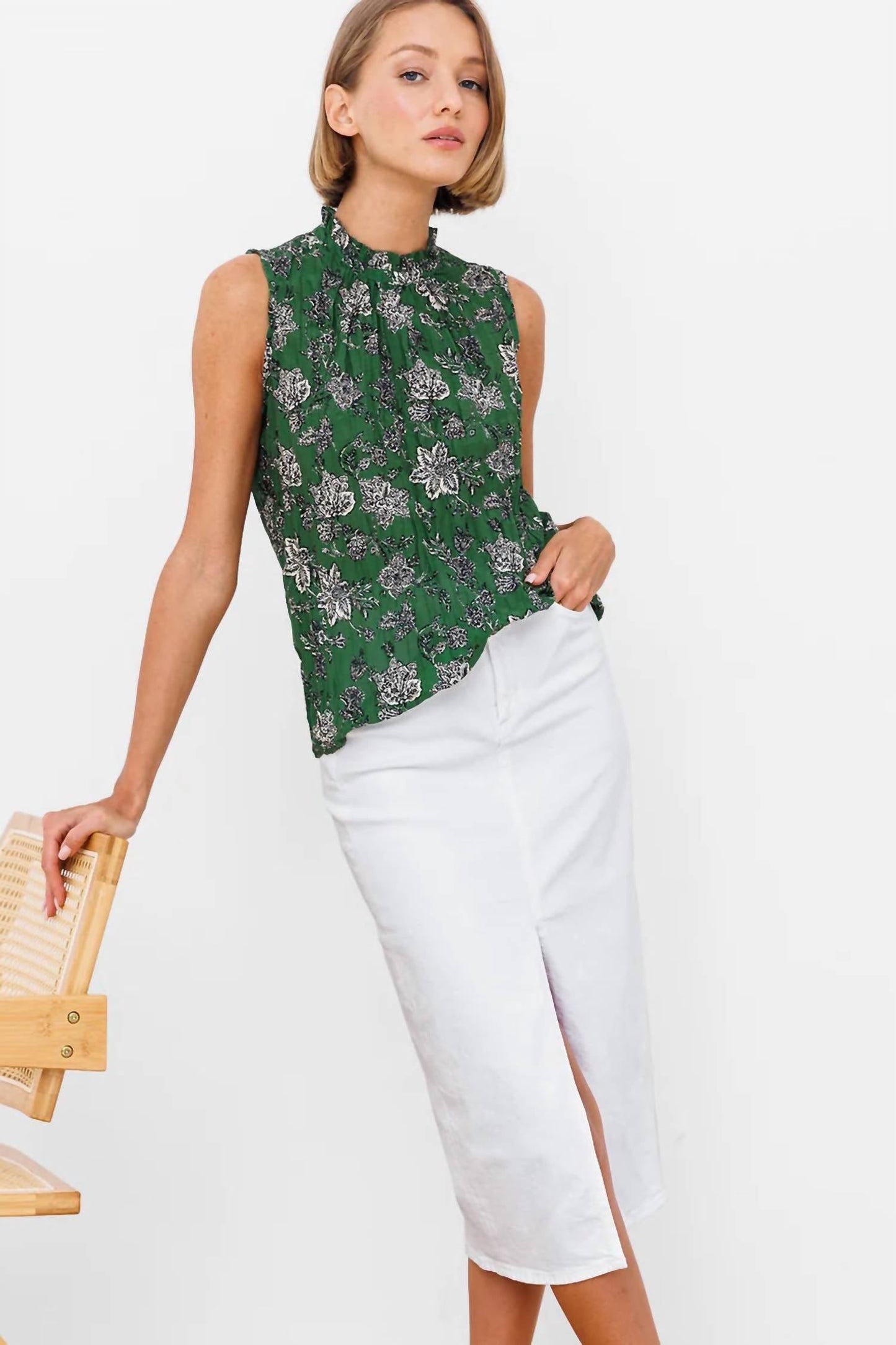 Go By Go Silk - Vintage Shell Top