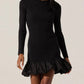 Astr - Carlene Ribbed Mini Sweater Dress