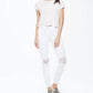 Mother - High Waisted Looker Ankle Fray Jean