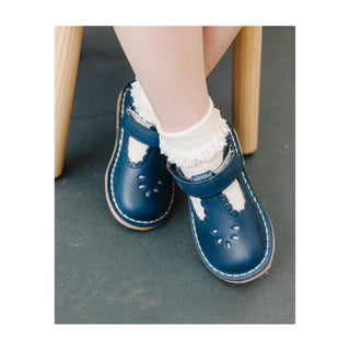 L'Amour - Baby Girl Angie Scalloped Mary Jane Shoes