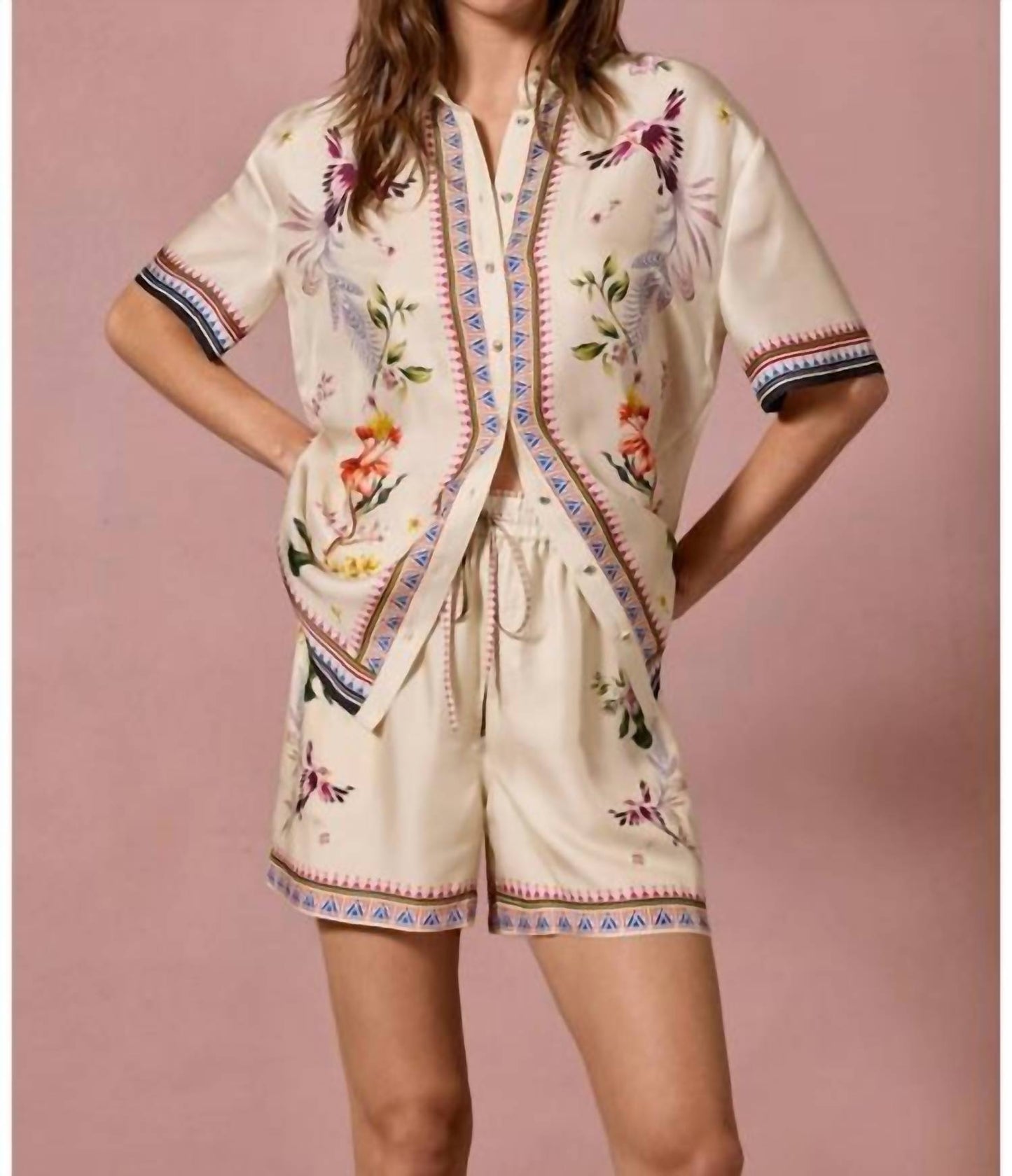 Johnny Was - MAYVIS PULL ON SHORT