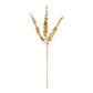 Gold Glittered Eucalyptus Spray (Set of 6)