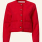 Alix Of Bohemia - Rowan Cardinal Khadi Jacket