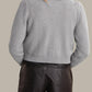 525 America - Lorena Crewneck Textured Sweater Jacket