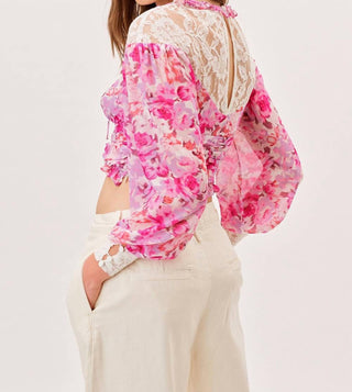 For Love & Lemons - LARA CROP TOP