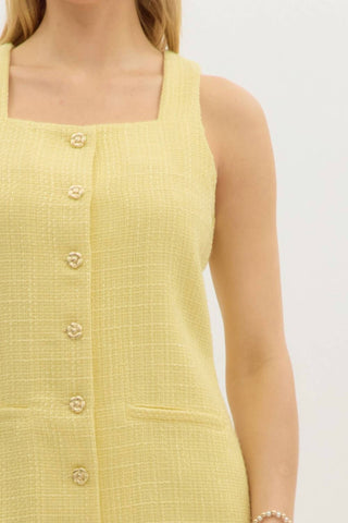 Alexis - Tweed Mini Dress