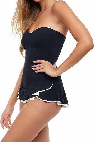 Profile By Gottex - Belle Curve Bandeau Swimdress One Piece