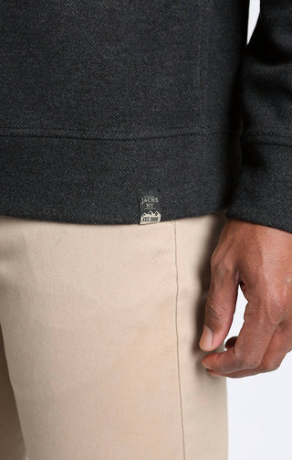 Jachs New York - Wool Blend Soft Long Sleeve Crewneck Sweater