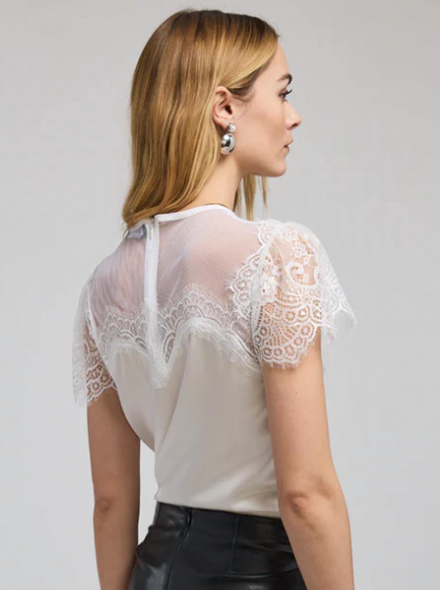 Generation Love - Farren Lace Combo Top