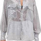 Free People - Margarita Button Down Sparkle Shirt