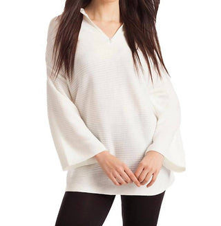 French Kyss - James Ribbed Bell Sleeve Top