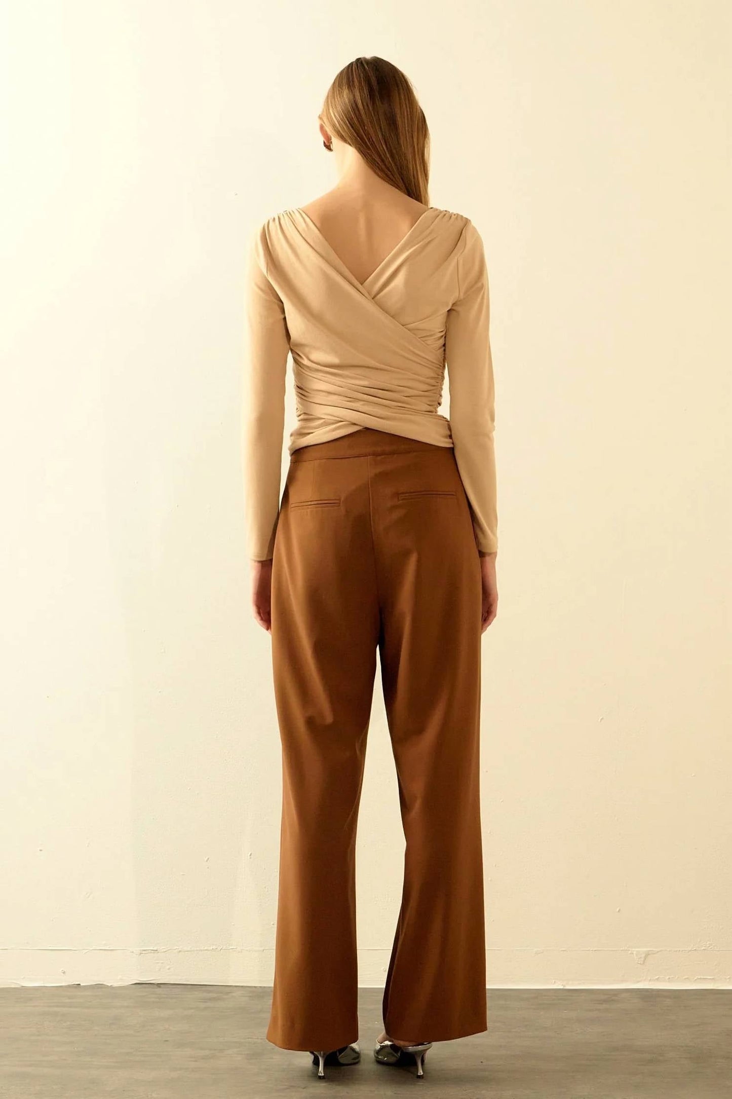 Endless Rose - Shirring Fitted Top