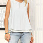 Adora - Sleeveless Layered Swing Top