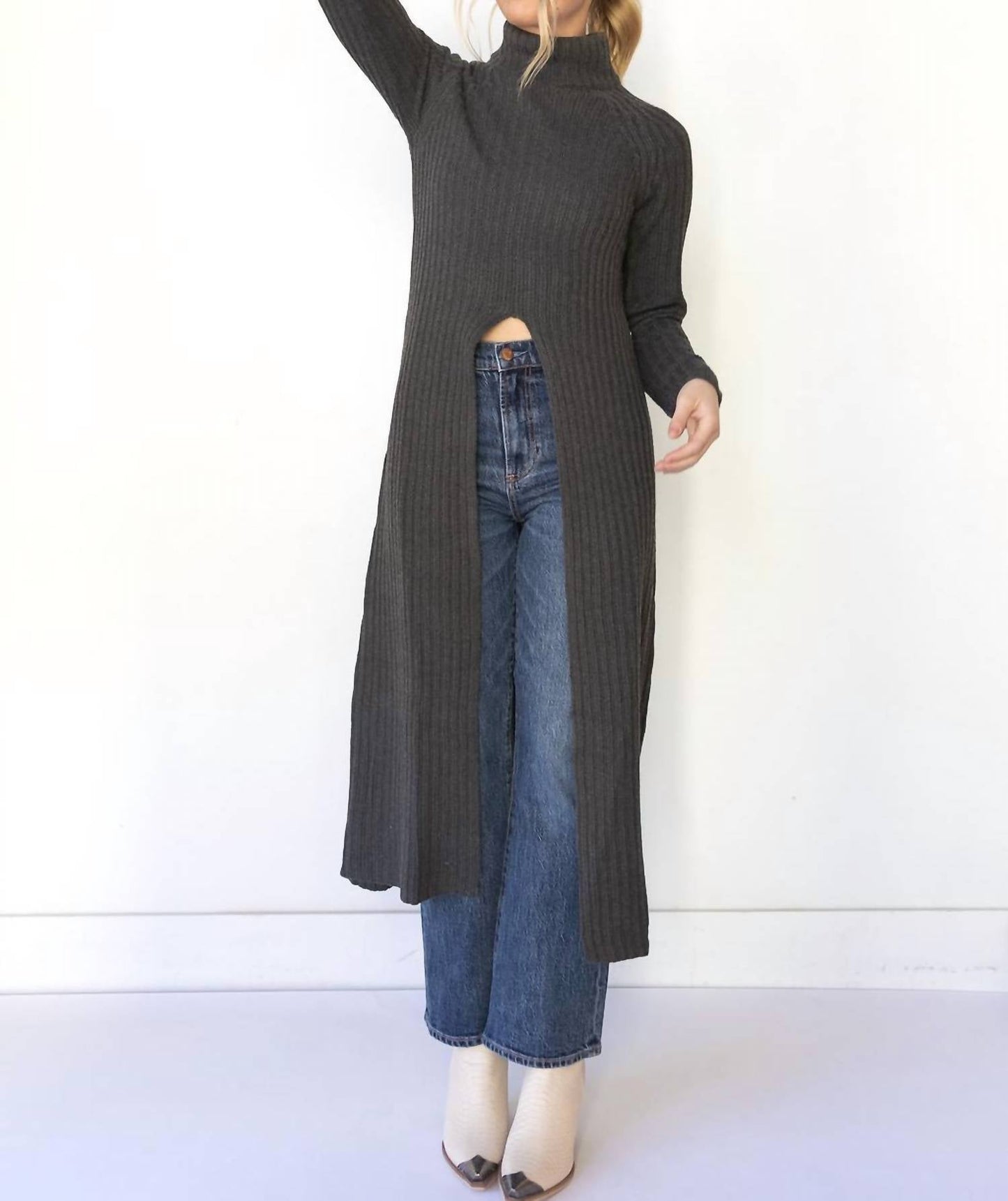 Astr - Estilo Long Sleeve Turtle Neck Sweater