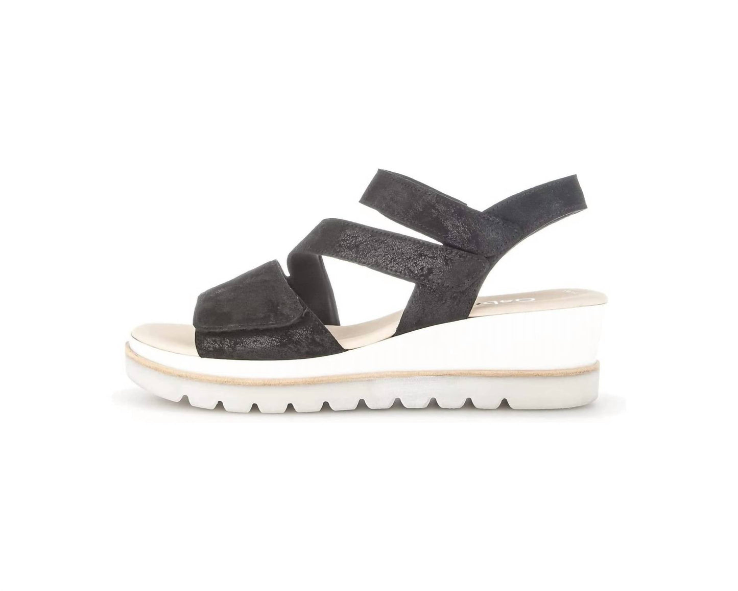 Gabor - Women's Leather Wedge Sandals