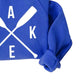 Kissed Apparel - Women's Lake Paddle Graphic Fleece Sweatshirt