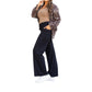 Julia Rose - Full Length Brooke Wide Leg Pants with Pockets