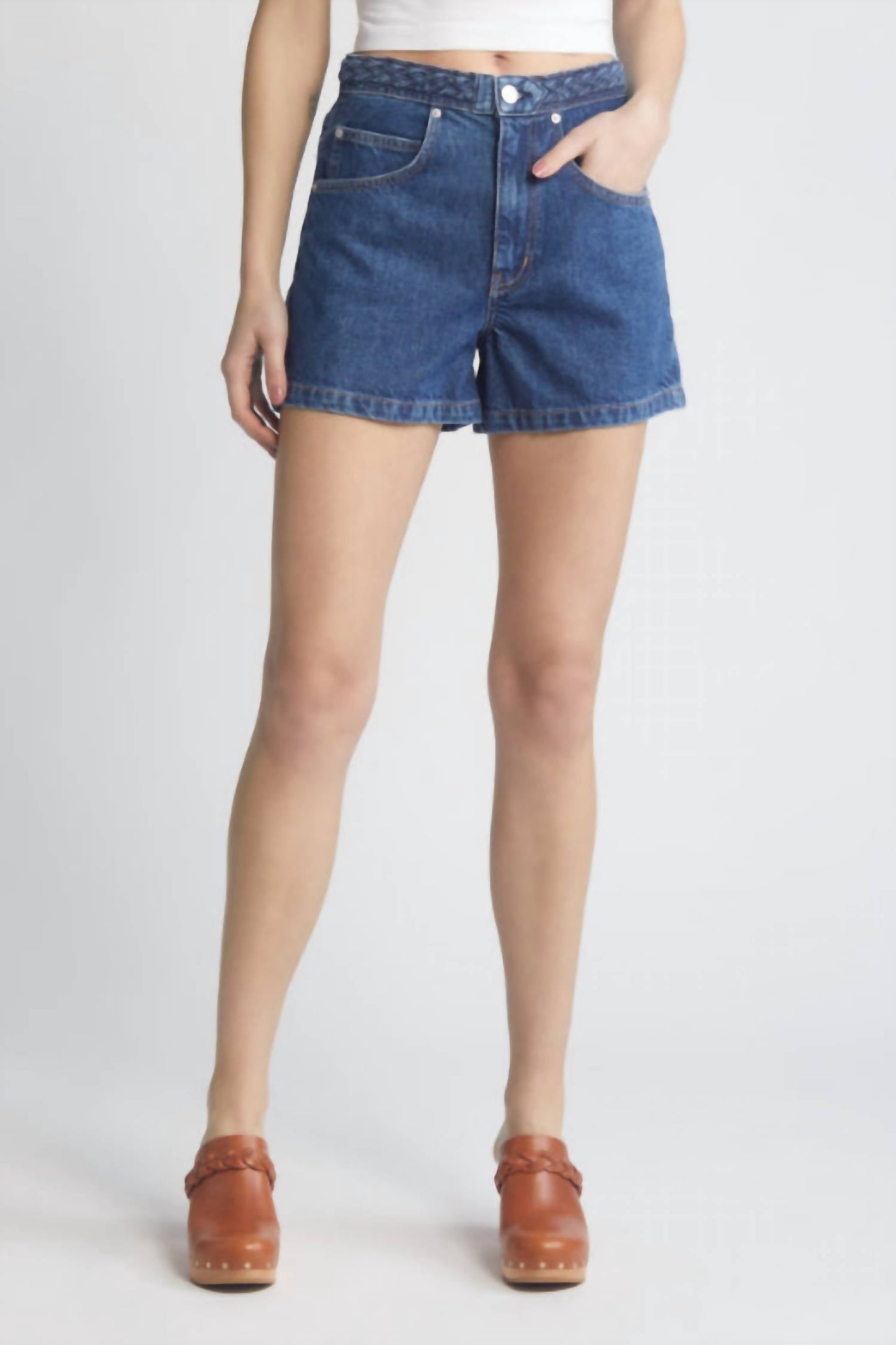 Frame - Braided Waistband Short