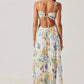 Astr - Emese Floral Pleated Maxi Dress