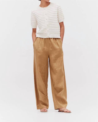 Grade & Gather - Cropped Short Sleeve Cardigan